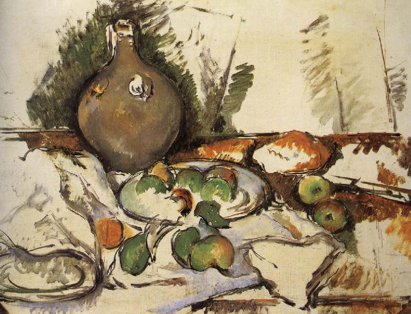Paul Cezanne have a bottle of still life Germany oil painting art